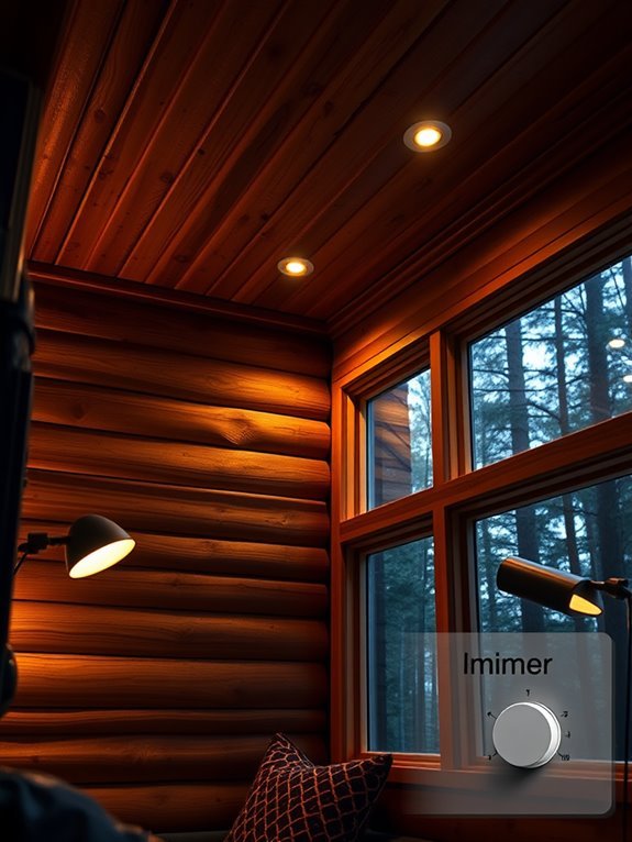 adjustable lighting control options