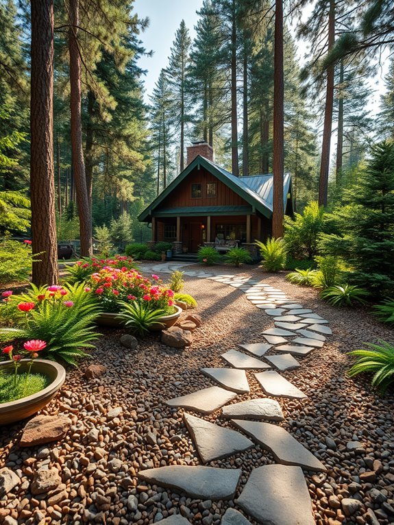 aesthetic landscaping stone covering