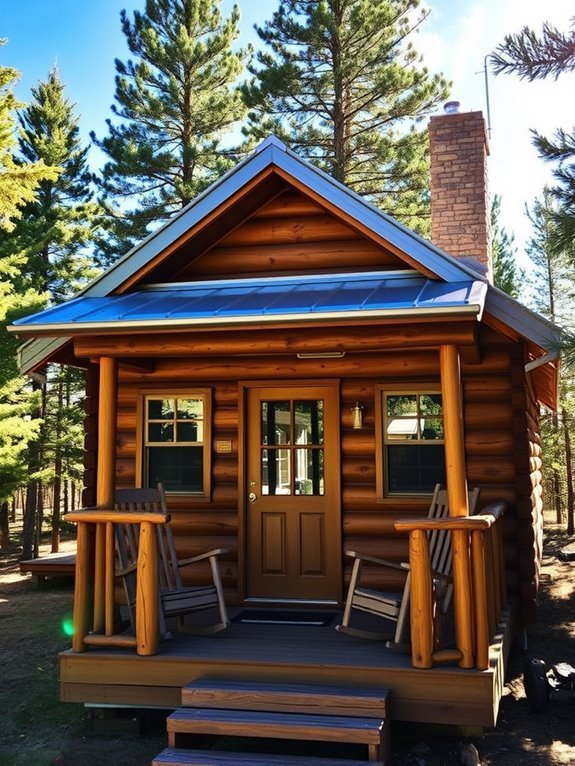 affordable small log cabins