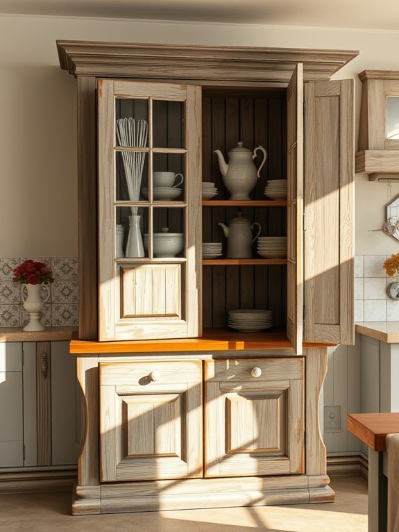 aged and distressed surfaces