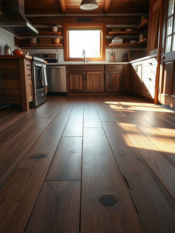 aged and rugged wood
