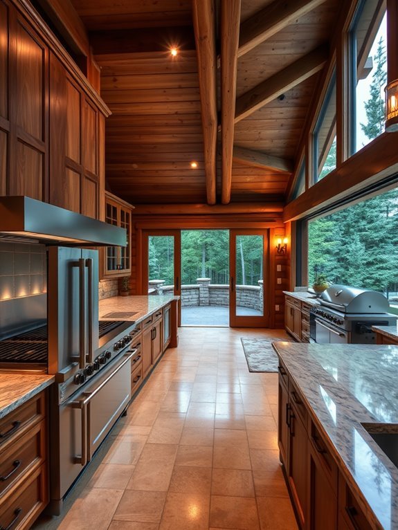 al fresco cooking spaces