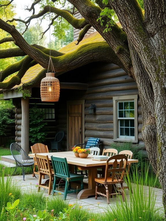alfresco dining spaces available