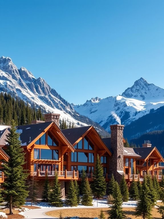 alpine residence in banff