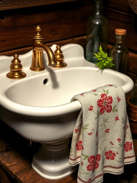 antique ceramic wash basin