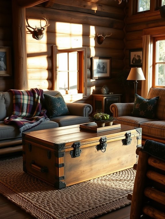 antique chest for storage