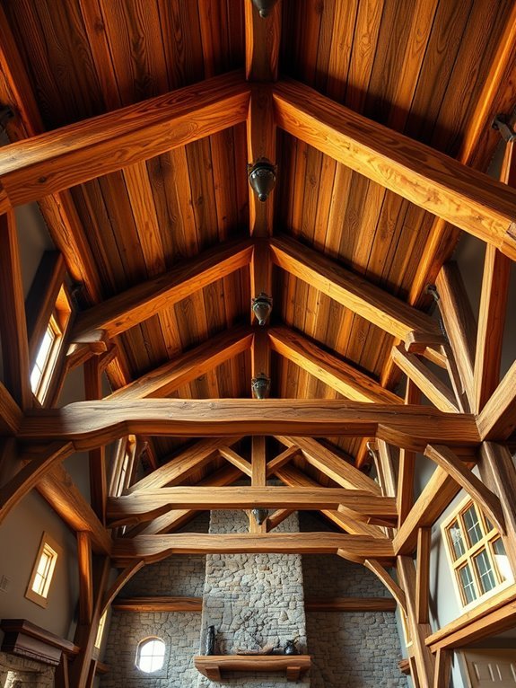 architectural structural elements visible