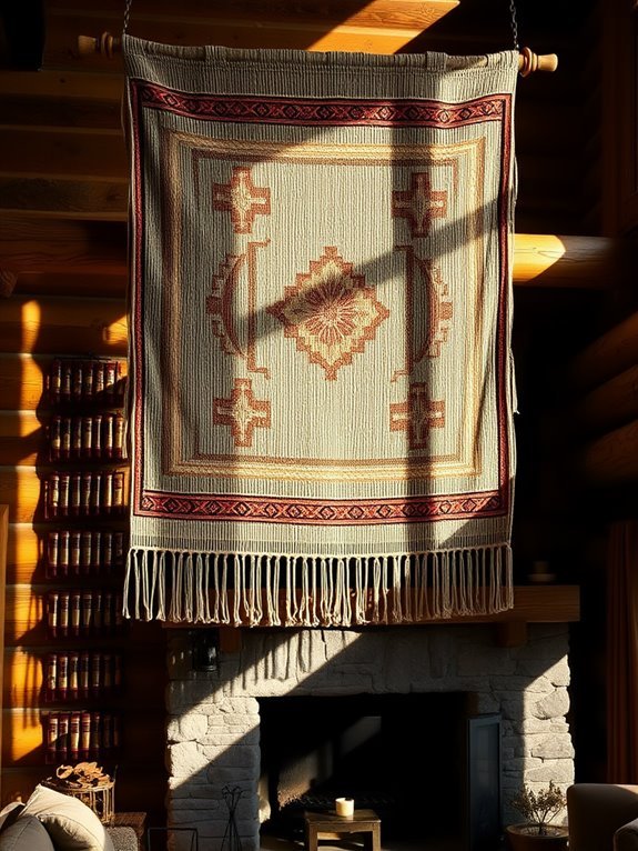 artfully crafted textile artworks