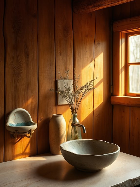 artisan crafted ceramic decor