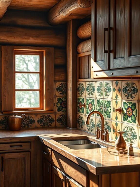 artisan crafted ceramic tiles