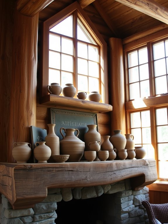 artisan crafted clay decor