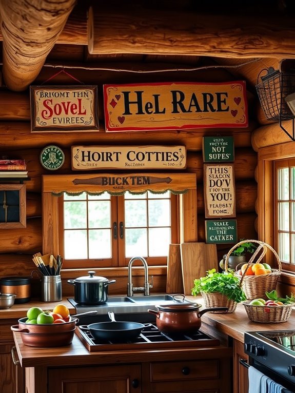 artisan crafted signage artwork