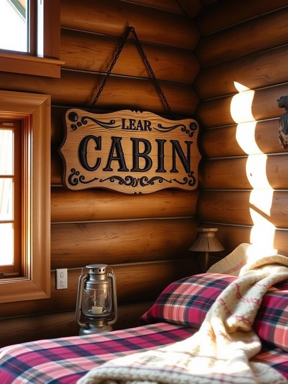 artisan crafted wood signs
