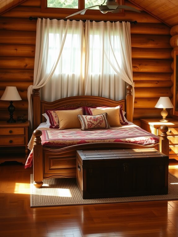 artisan crafted wooden pieces