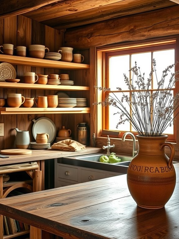 artisan made ceramic vessels