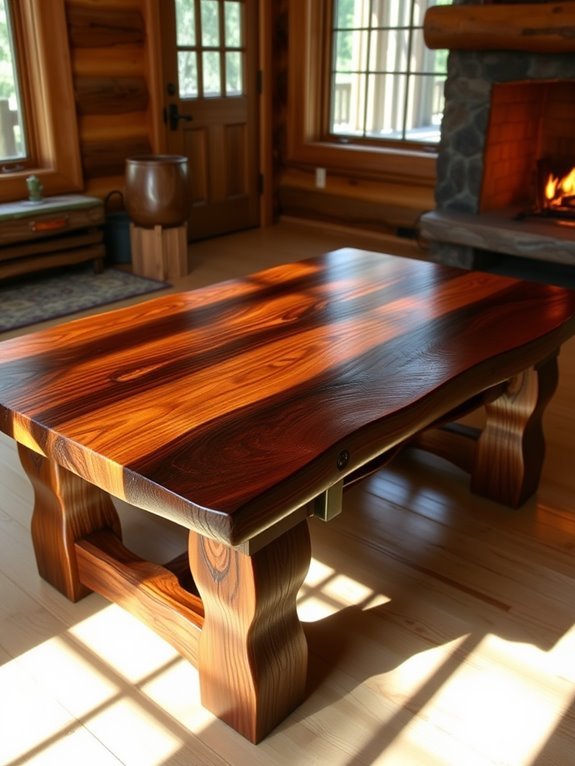artisan made coffee table