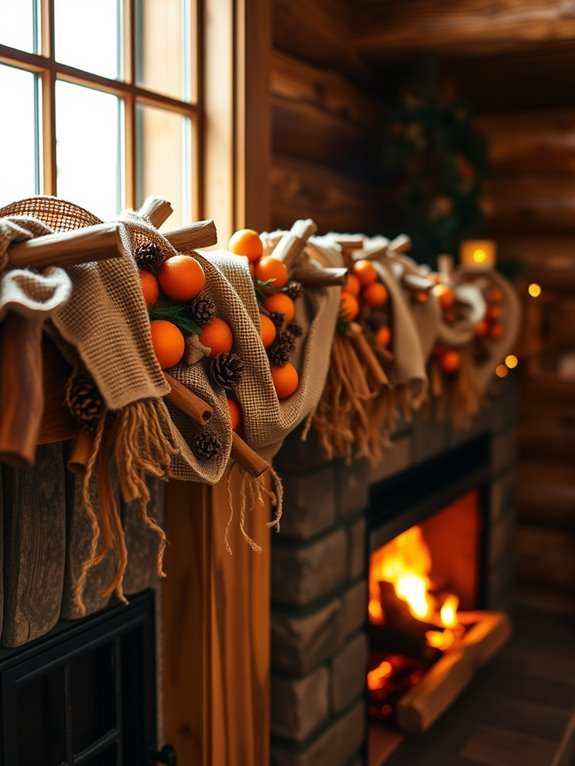 artisan made decorative garlands