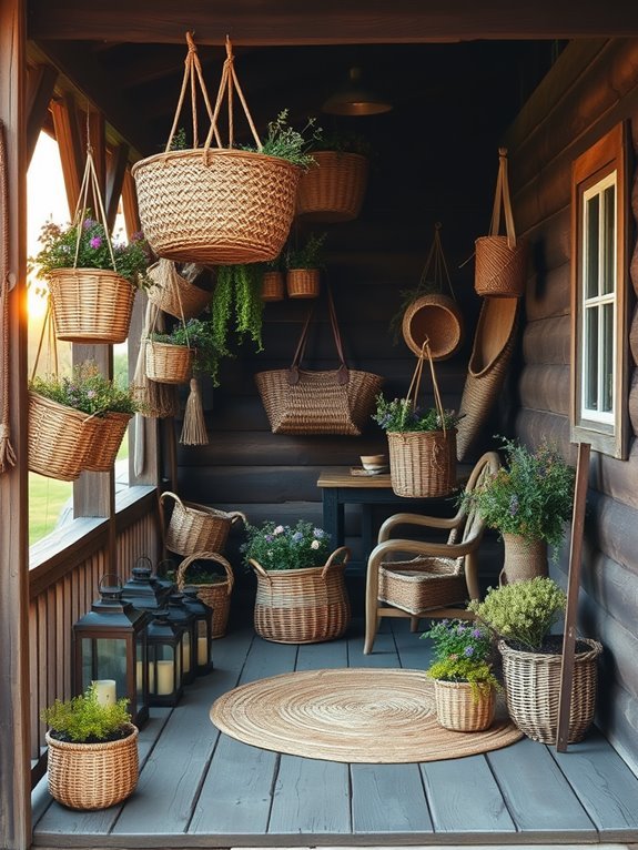 artisanal woven storage solutions