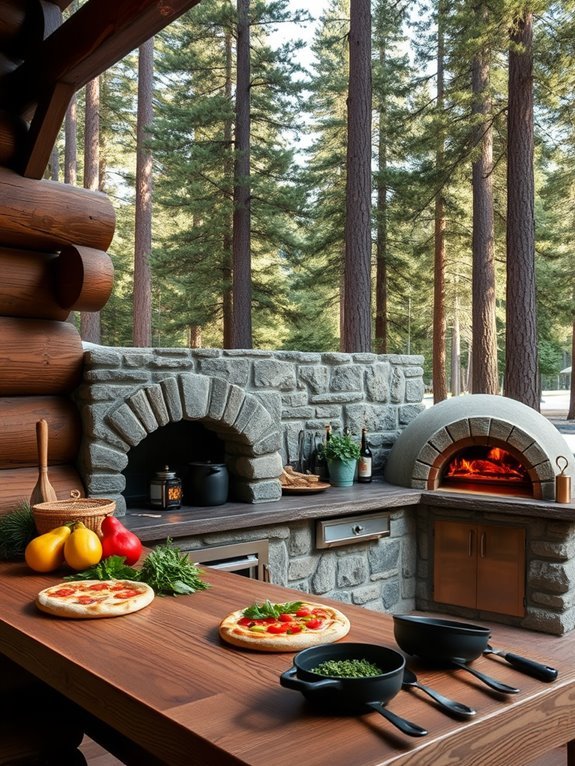 authentic outdoor cooking experience