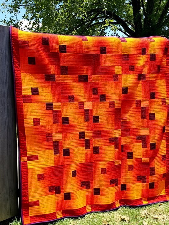autumn inspired quilt design