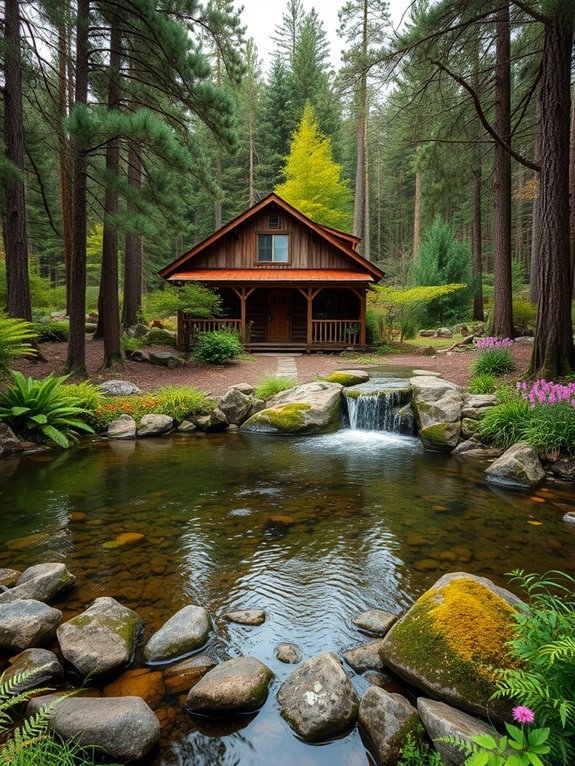 beautiful flowing water bodies