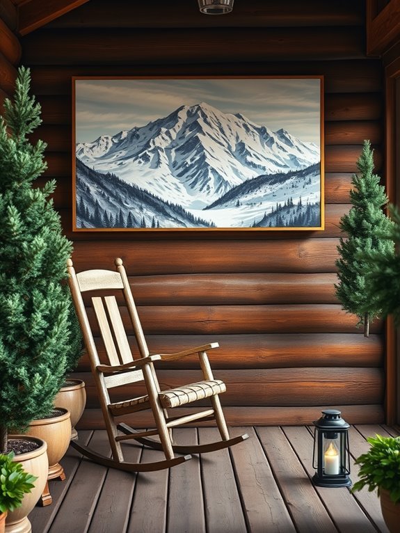 beautiful landscape wall decor