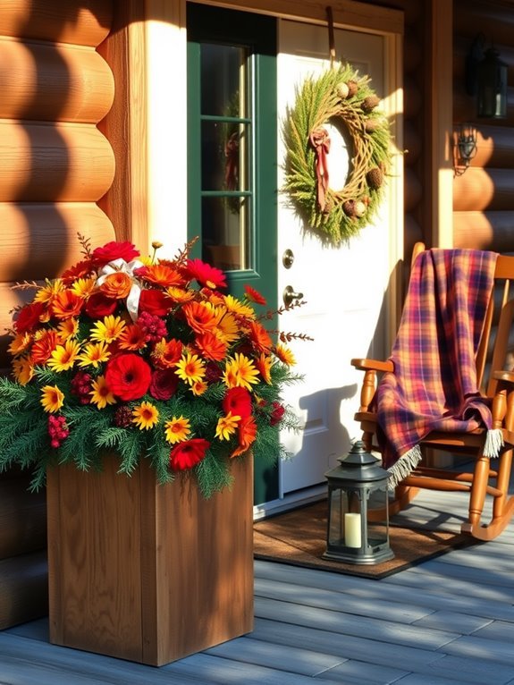 beautiful seasonal flower displays