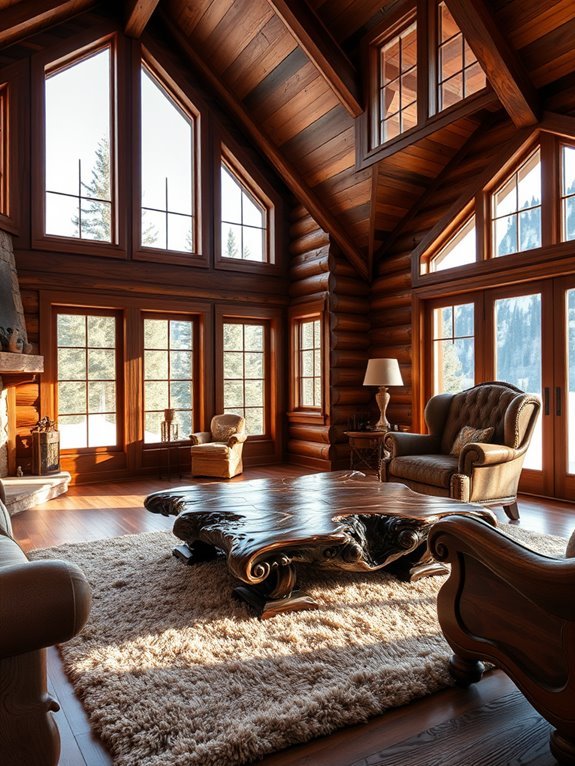bespoke handcrafted wooden furnishings