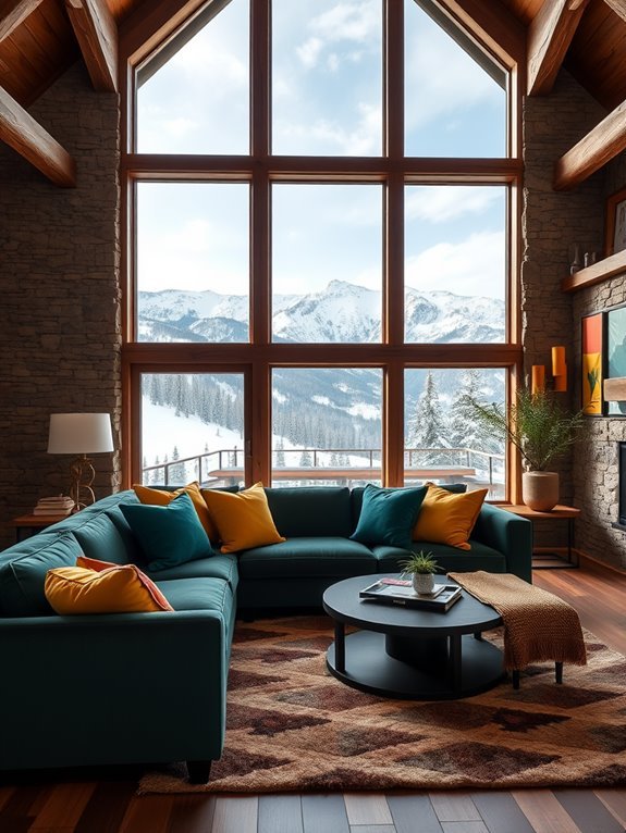 bold color accents integration