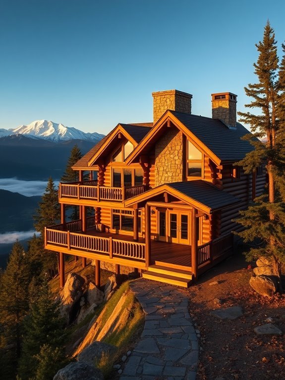 breathtaking cabins with views