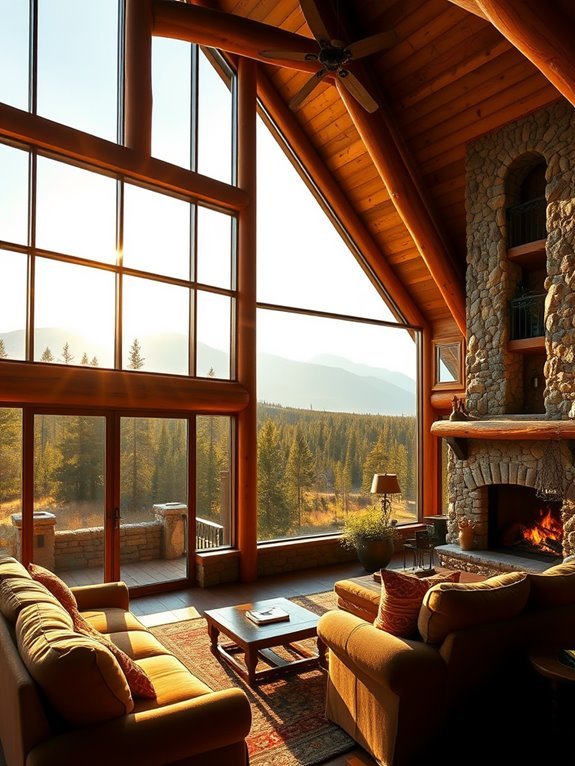 breathtaking panoramic window views