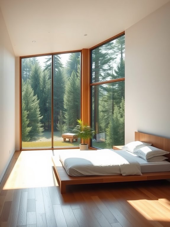 bright airy living spaces