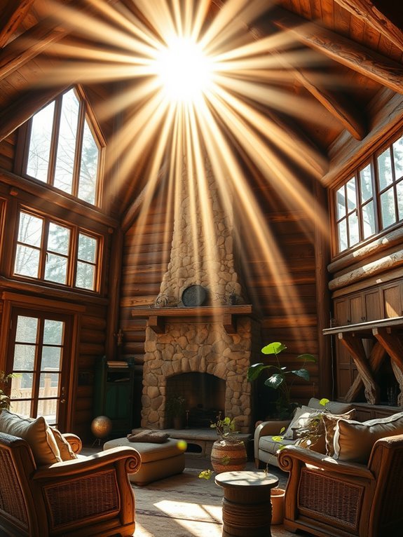 bright airy sunlight filled space
