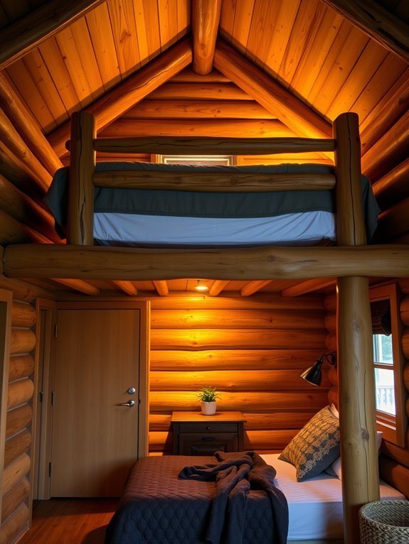 build a raised sleeping space