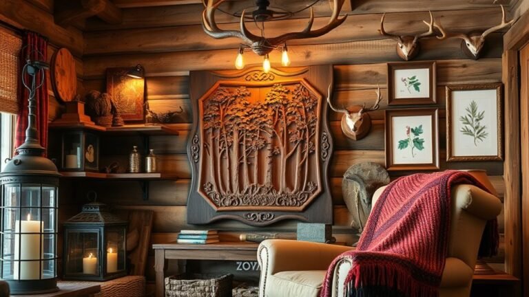 cabin inspired rustic wall decor