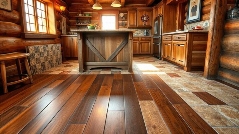 cabin kitchen flooring options