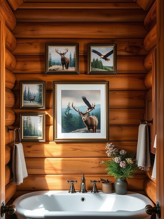 captivating nature framed art