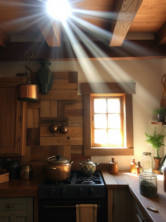 charming country kitchen accents