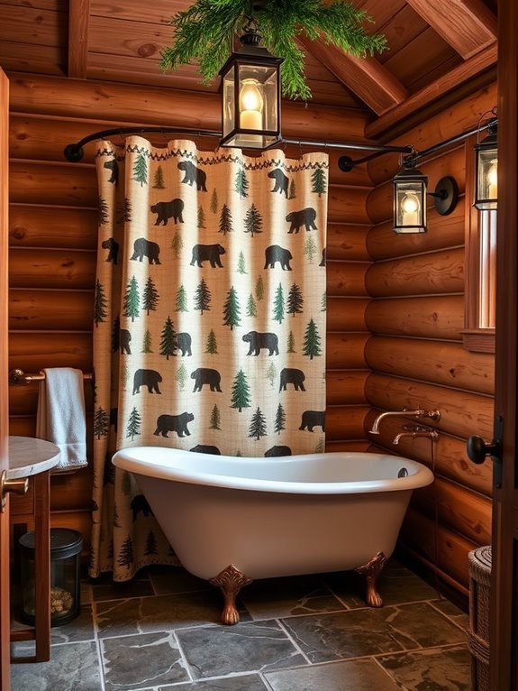 charming country style bathroom decor