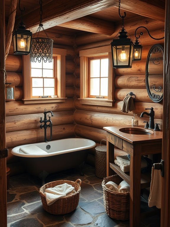 charming countryside lighting decor