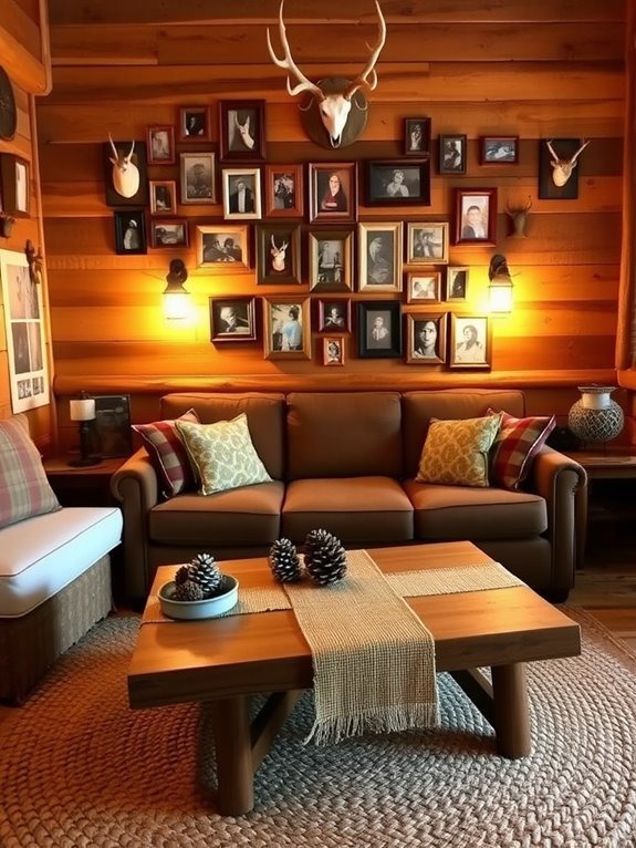 charming countryside photo display