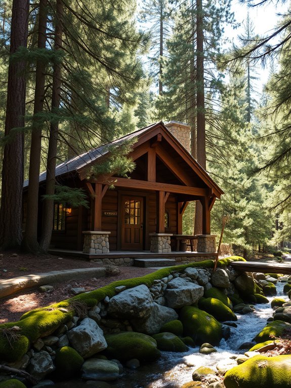 charming forest retreats await