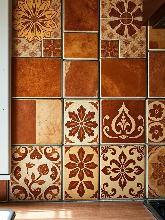 charming handmade earthenware flooring