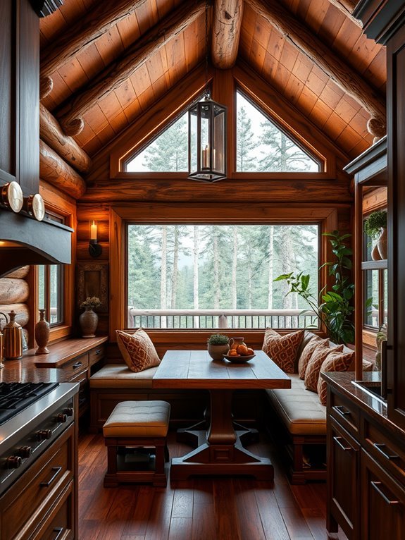 charming intimate dining spaces
