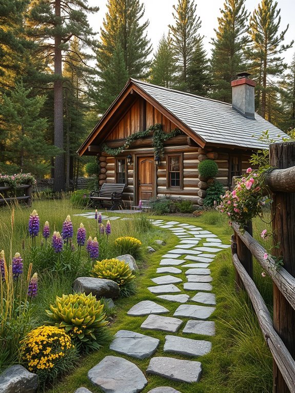 charming natural landscape pathways
