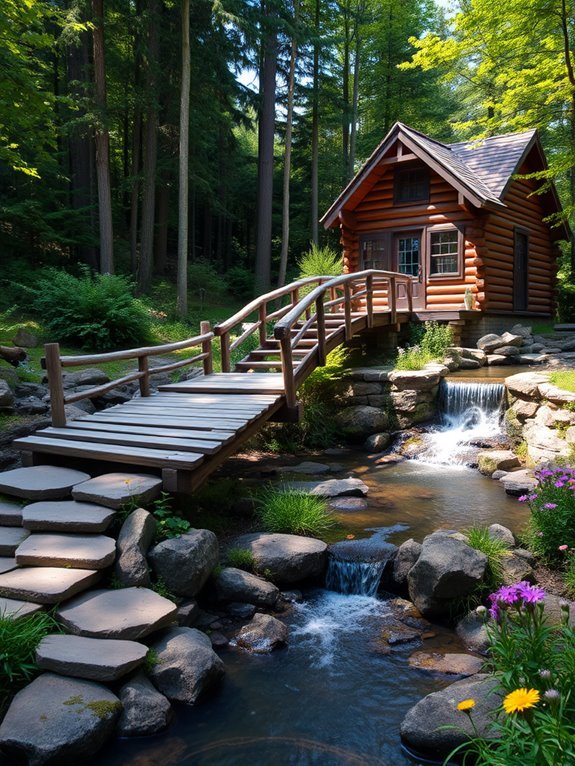 charming natural wooden structure