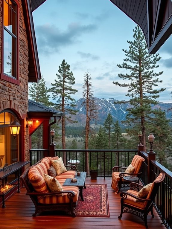 charming outdoor living spaces