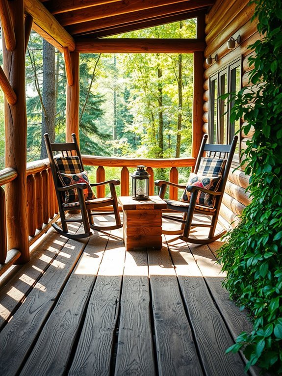 charming outdoor seating areas