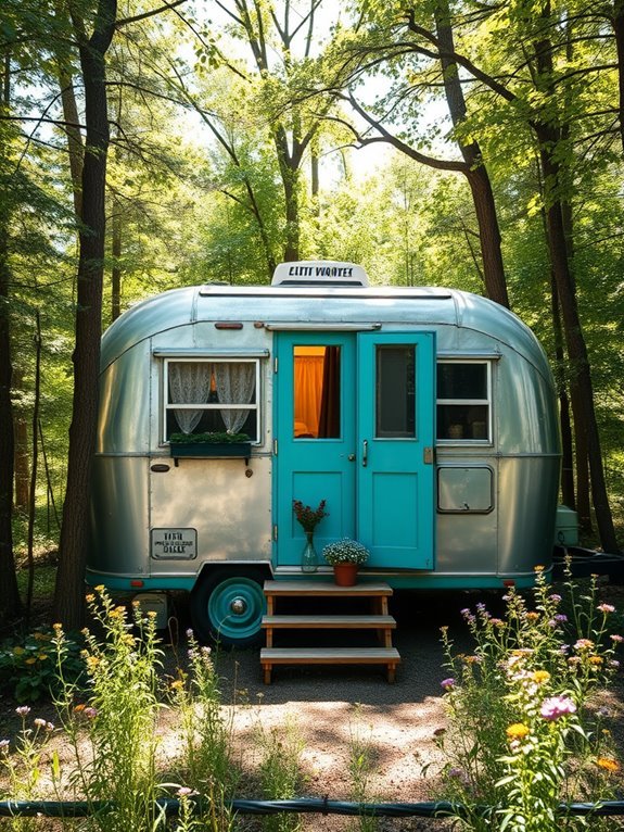 charming retro mobile retreat