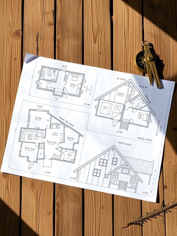 charming rustic a frame architecture